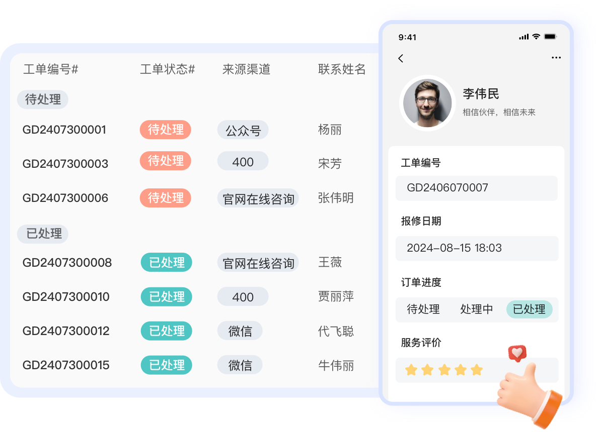 客户门户，连接内外，|提升客户满意度
